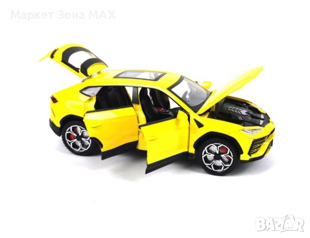 Метален джип Lamborghini Urus – Пушек, звук и светлина