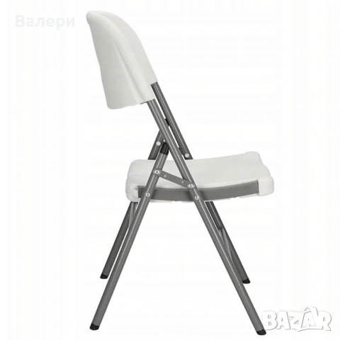 Комплект 4 броя сгъваеми кетъринг столове за градина и събития - удобни и издръжливи, снимка 8 - Градински мебели, декорация  - 53204599