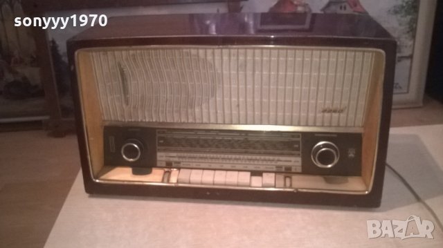 GRUNDIG TYPE 2260-TUBE RECEIVER-АНТИКА-ВНОС ШВЕИЦАРИЯ, снимка 9 - Ресийвъри, усилватели, смесителни пултове - 27371712