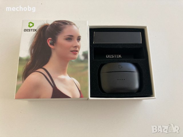 DESTEK T1 Wireless Earbuds, снимка 1 - Слушалки, hands-free - 35549735