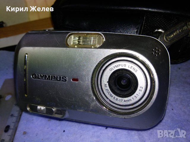 OLYMPUS 4.0 MEGAPIXELS MADE in JAPAN Стар ДИГИТАЛЕН ФОТОАПАРАТ ОЛИМПУС с МАРКОВ КАЛЪФ Targus 40766, снимка 2 - Фотоапарати - 43496750