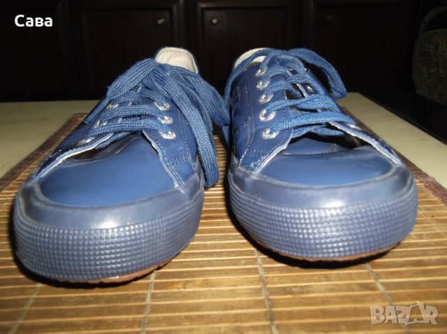 Кожени кецове SUPERGA, снимка 4 - Кецове - 26819494