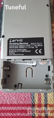 Аналогов диктофон Lervia KH4111, снимка 6 - Радиокасетофони, транзистори - 48691639