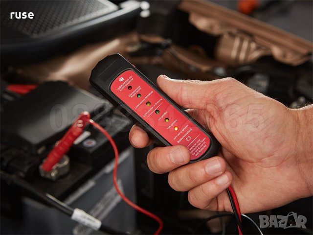 НОВ! Тестер на батерията и генератора - акумулатор / алтернатор тест, снимка 2 - Аксесоари и консумативи - 33161509