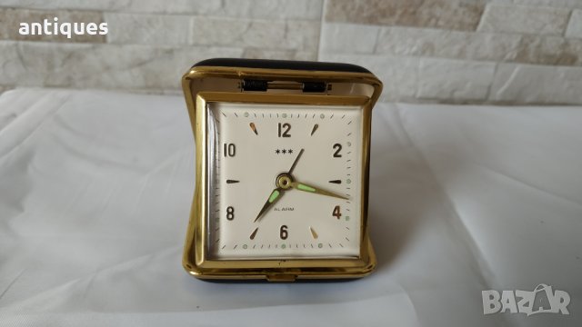 Стар туристически часовник / будилник - Haramachi Seiki Co. - Made in Japan - 1965г.