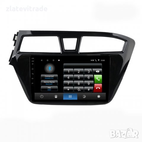 HYUNDAI I20 2014-2018 - 9'' Навигация Андроид Мултимедия, 9194, снимка 9 - Аксесоари и консумативи - 32554588