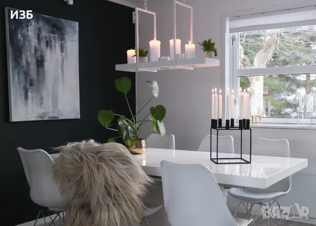 Нова висяща лампа Markslojd TRAY LED рафт, снимка 6 - Лед осветление - 49898618