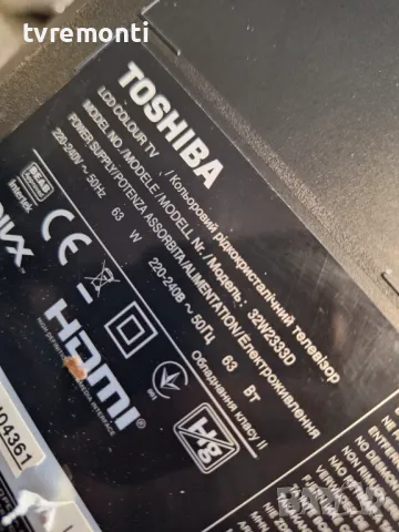 T con Board 6870C-0442B for TOSHIBA 32L2333D for 32 inc DISPLAY , 96.32S03 004, снимка 5 - Части и Платки - 48239627