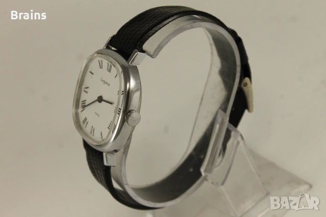 1960's LUGANO Швейцарски Ръчен Часовник, снимка 5 - Мъжки - 53060939