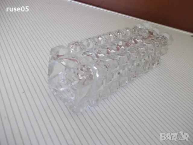 Ваза стъклена квадратна нова, снимка 4 - Други стоки за дома - 50337952