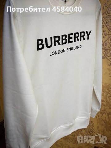 BURBERRY Блуза- Бяла, снимка 2 - Блузи - 52569984