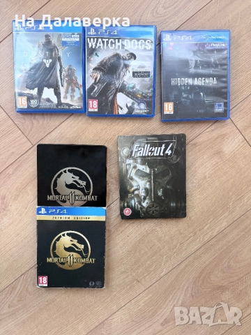PS4 игри – различни заглавия и цени