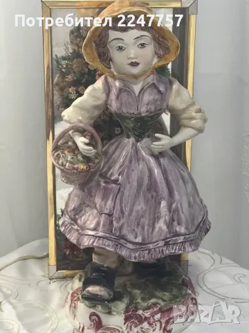 Фигура Capodimonte 37 см, снимка 1