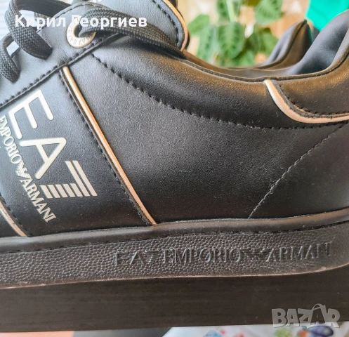 Emporio Armani.Естествена кожа, снимка 2 - Спортни обувки - 50915337