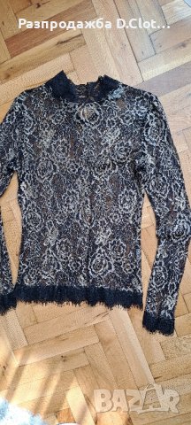 официална блузка дантела , снимка 4 - Блузи с дълъг ръкав и пуловери - 43557162