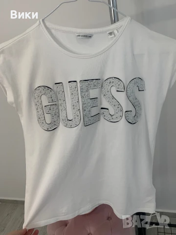 Тениска Guess, 16г подходяща е и за S, снимка 7 - Тениски - 50530746