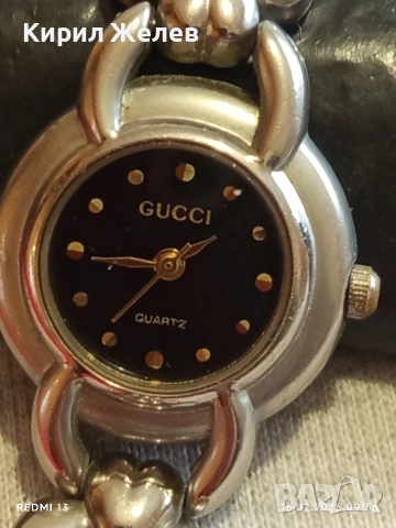 Модерен дамски часовник GUCCI QUARTZ стил и елегантност 12231