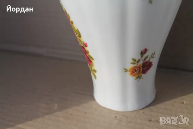 Немска порцеланова ваза ''KAM Bavaria'', снимка 4 - Антикварни и старинни предмети - 49505598