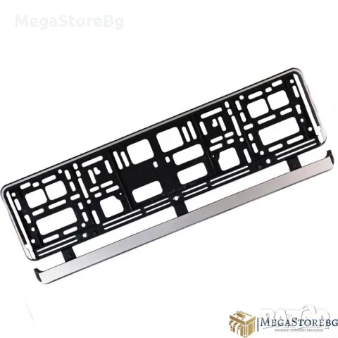 Стойка за регистрационен номер - 2357 - сребрист