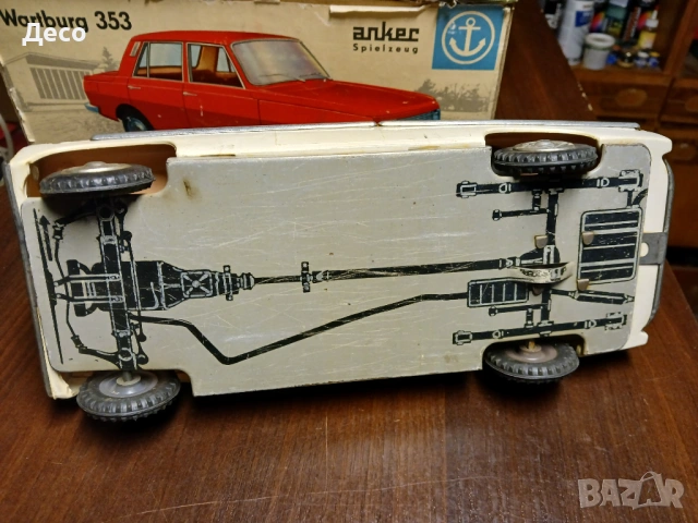 Стара полска играчка автомобил Ролс Ройс., снимка 6 - Колекции - 53033319