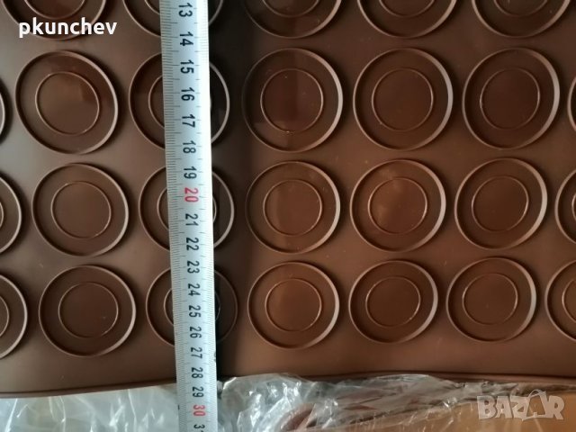 Силиконови форми за френски макарони, снимка 7 - Домашни продукти - 26561224