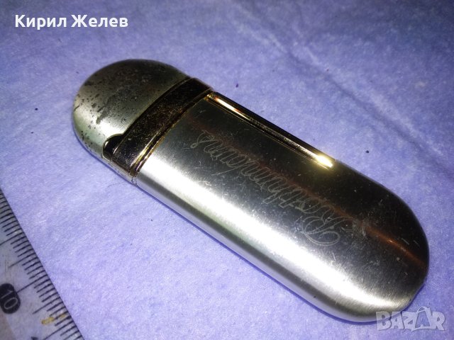 ROTHMANS Стара ПОСРЕБРЕНА Винтидж ЛУКС МОДЕЛ Маркова МЕТАЛНА ГАЗОВА ЗАПАЛКА РОТМАНС 38292, снимка 7 - Колекции - 43460985