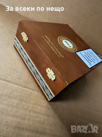 Дървена колекционерска кутия за пури Perla del Mar - Maduro, снимка 4 - Други ценни предмети - 48461911