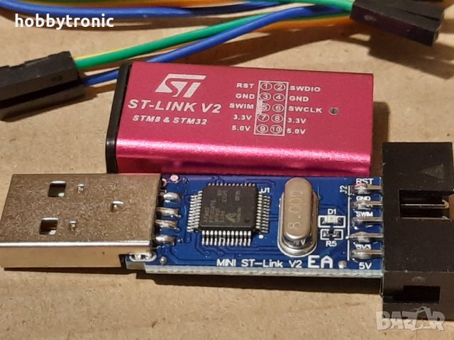 ST-Link V2 програматор за STM процесори , снимка 7 - Друга електроника - 34931281