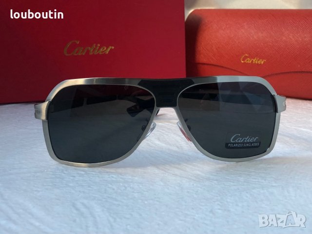 Cartier висок клас мъжки слънчеви очила с поляризация, снимка 5 - Слънчеви и диоптрични очила - 40646247