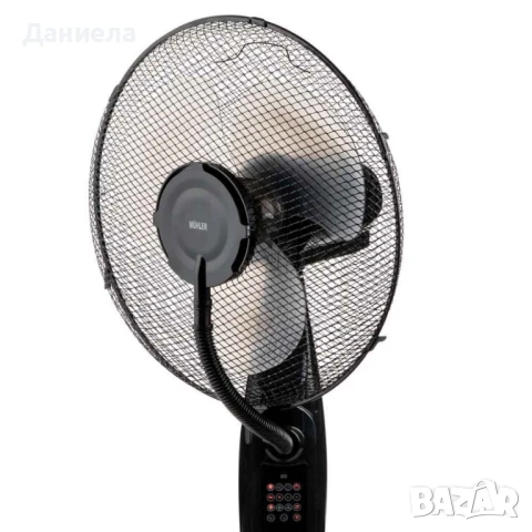 Вентилатор с водна мъгла 16'', 75W, LED, дист. упр-е, снимка 4 - Вентилатори - 50551344
