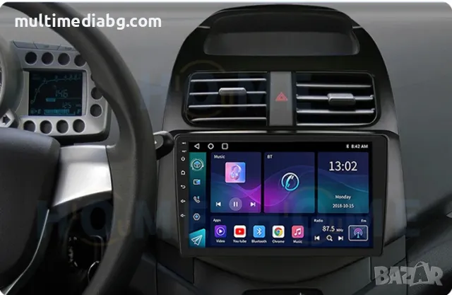 Chevrolet Spark Matiz Beat Creative 2010-2014 Мултимедия Навигация, снимка 2 - Аксесоари и консумативи - 49861066