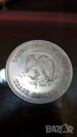 Монета  1878 1$, снимка 2 - Нумизматика и бонистика - 27804252