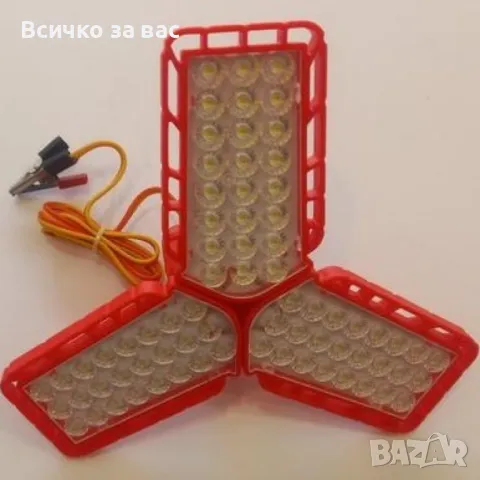 LED лампа 12V със щипки – мобилно и мощно осветление, снимка 2 - Други - 49436334