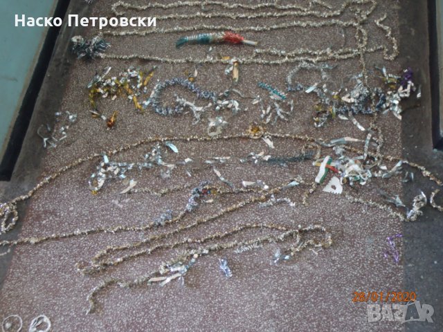 Уникални ретро СТЪКЛЕНИ коледни играчки за елха., снимка 7 - Антикварни и старинни предмети - 28265131