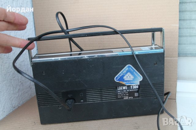 Радио ''Loewe Opta T304'', снимка 5 - Радиокасетофони, транзистори - 43490257
