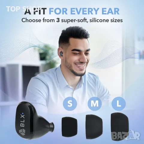 BLX G2 Wireless Earbuds,Bluetooth слушалки с калъф за зареждане,TWS двойни стерео за iPhone,Android, снимка 3 - Bluetooth слушалки - 49157017