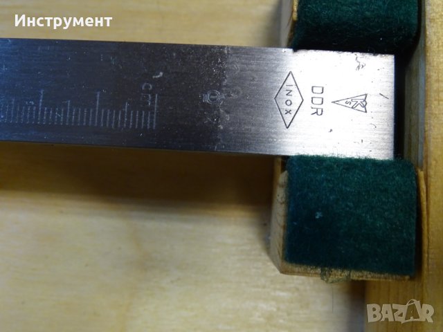 Висотомер VEB-SUHL 0-300mm vernier height gauge, снимка 5 - Куфари с инструменти - 40777144