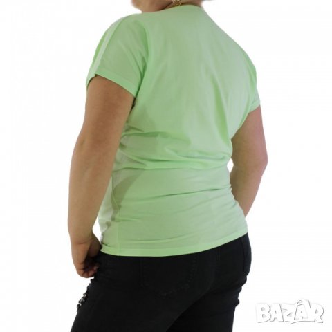 Дамски блузи къс ръкав / тениски - Макси размер, снимка 6 - Тениски - 21494825