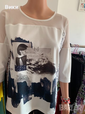Дамска блуза размер М, снимка 3 - Блузи с дълъг ръкав и пуловери - 40645916