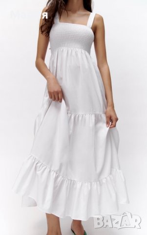 Дамска бяла рокля, снимка 2 - Рокли - 33216333