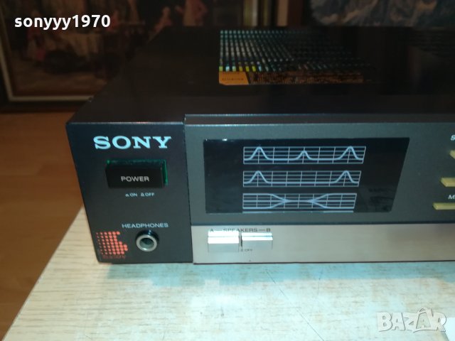 SONY TA-AX22 BLACK AMPLI-JAPAN 1801221637, снимка 3 - Ресийвъри, усилватели, смесителни пултове - 35479210