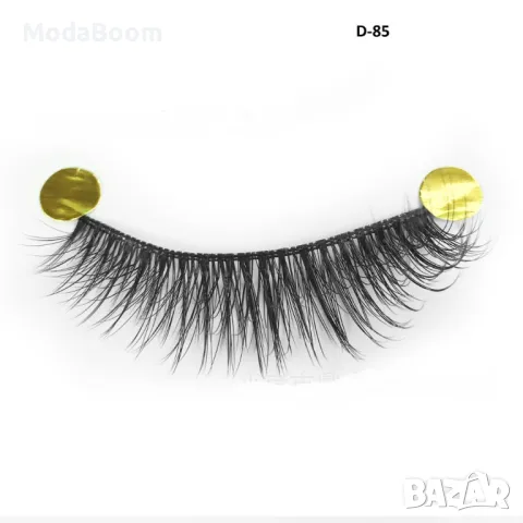 Комплект от 10 бр. 3D изкуствени мигли ръчна изработка HZS351, снимка 6 - Други - 48506664