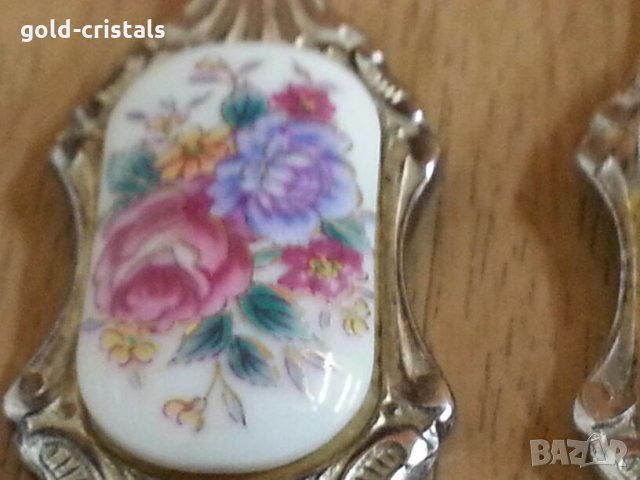 вилички и лъжички с порцелан, снимка 9 - Антикварни и старинни предмети - 27537323