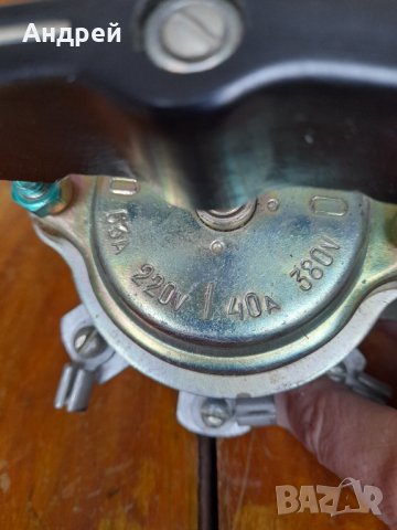 Стар включвател,шалтер ПВ3-60, снимка 3 - Други ценни предмети - 35153560