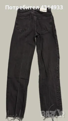 Черни дънки Bershka, снимка 2 - Дънки - 48691167