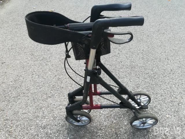 Лека алуминиева проходилка за възрастни хора /Ролатор / , снимка 4 - Ролатори - 40419955