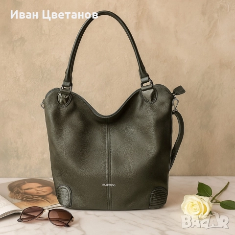 Дамска чанта тип торба – стил, организация и комфорт всеки ден, снимка 9 - Чанти - 51607372