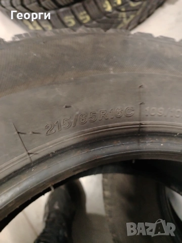 2бр.зимни гуми 215/65/16C Lassa, снимка 7 - Гуми и джанти - 53213969