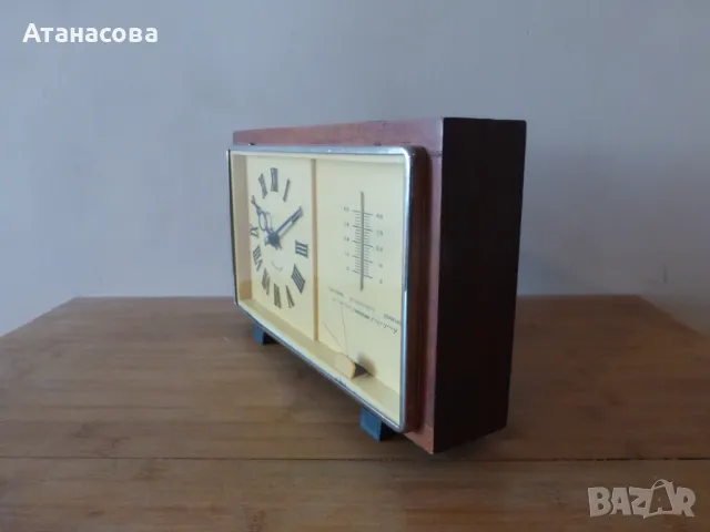 Настолен каминен часовник Маяк, снимка 5 - Антикварни и старинни предмети - 47670959