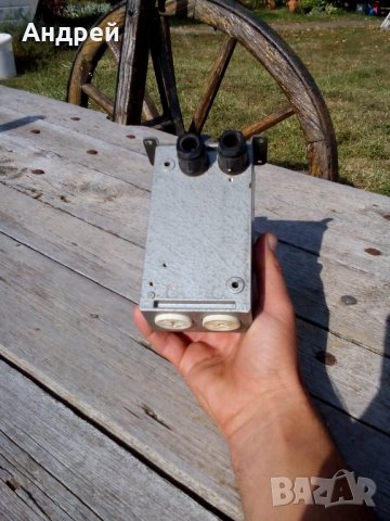 Стар електрически шалтер,прекъсвач #2, снимка 4 - Антикварни и старинни предмети - 27033096